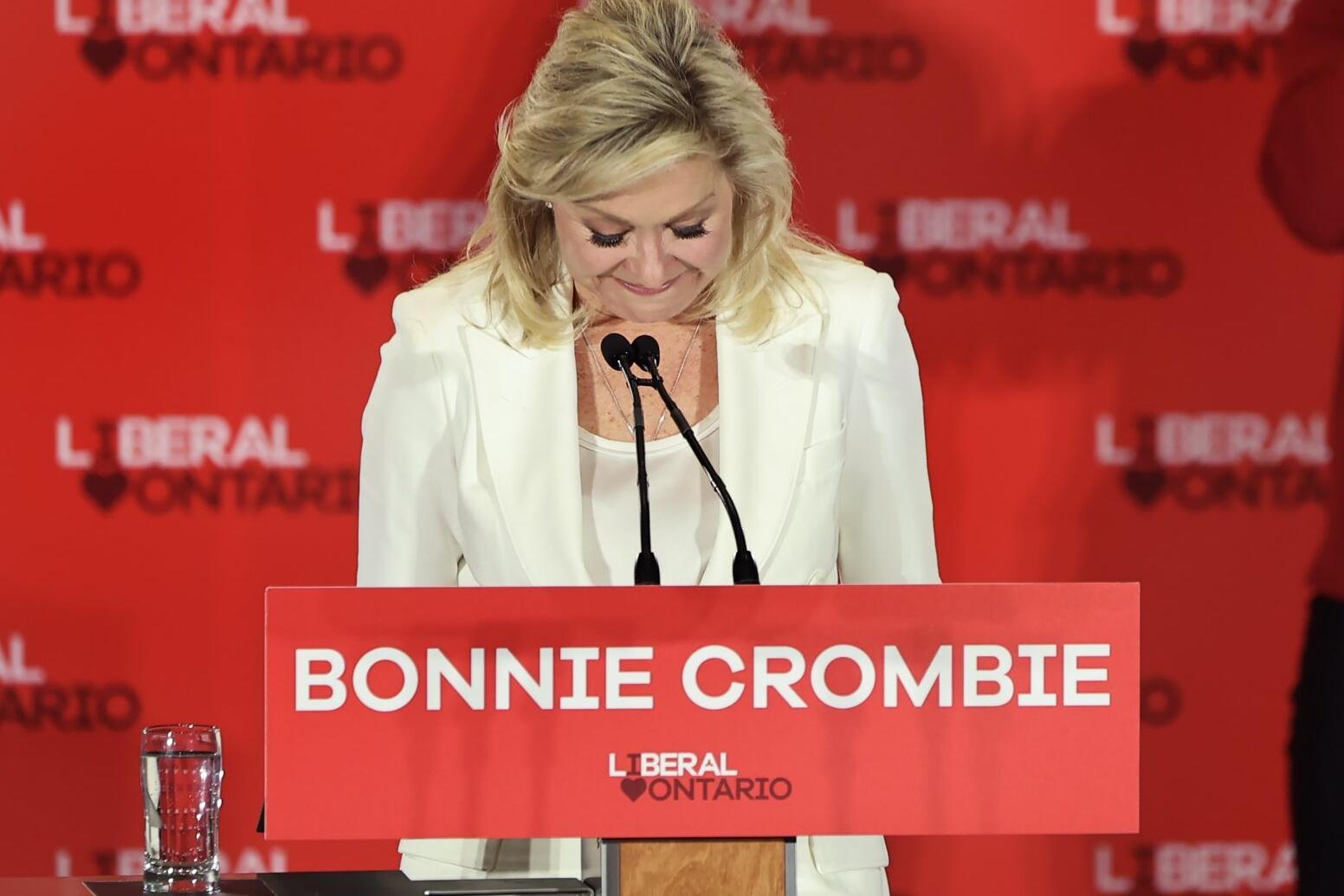 Bonnie Crombie admits Ontario Liberals made mistakes in losing campaign, says she'll 'address our weaknesses'